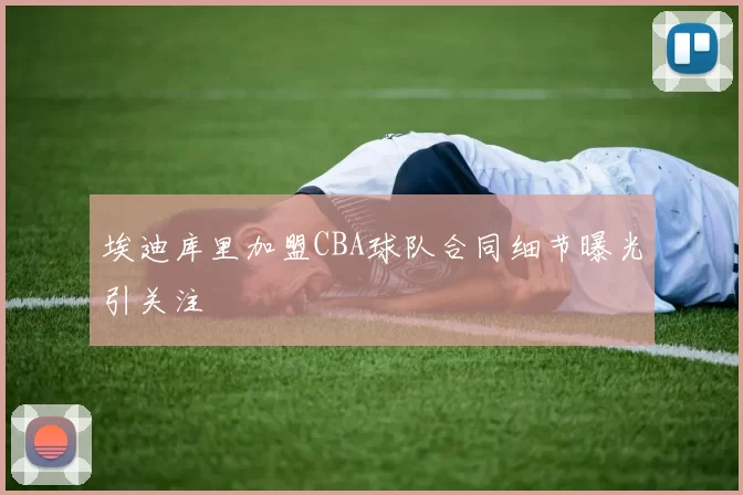 埃迪库里加盟CBA球队合同细节曝光引关注