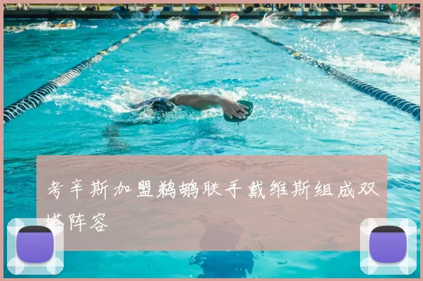 考辛斯加盟鹈鹕联手戴维斯组成双塔阵容