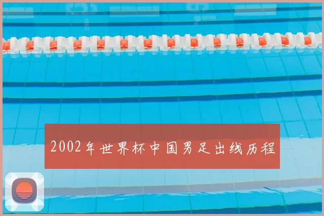 2002年世界杯中国男足出线历程